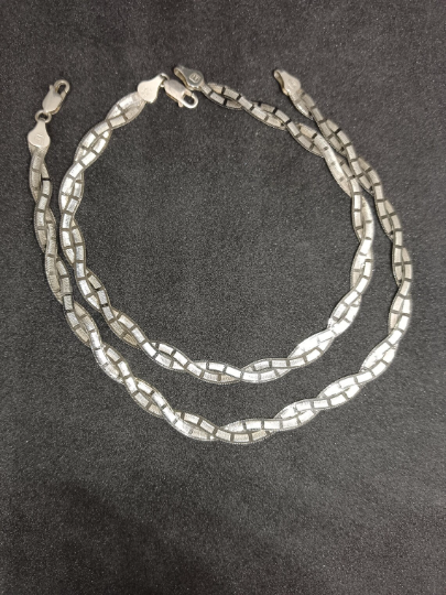 Silver Payal - 925 Sterling Silver with High Luster Polish - Handmade Anklet