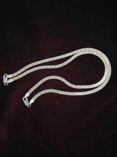 925 Sterling Silver Rose Gold Anklet for Her - Light-Weight Boho Jewelry