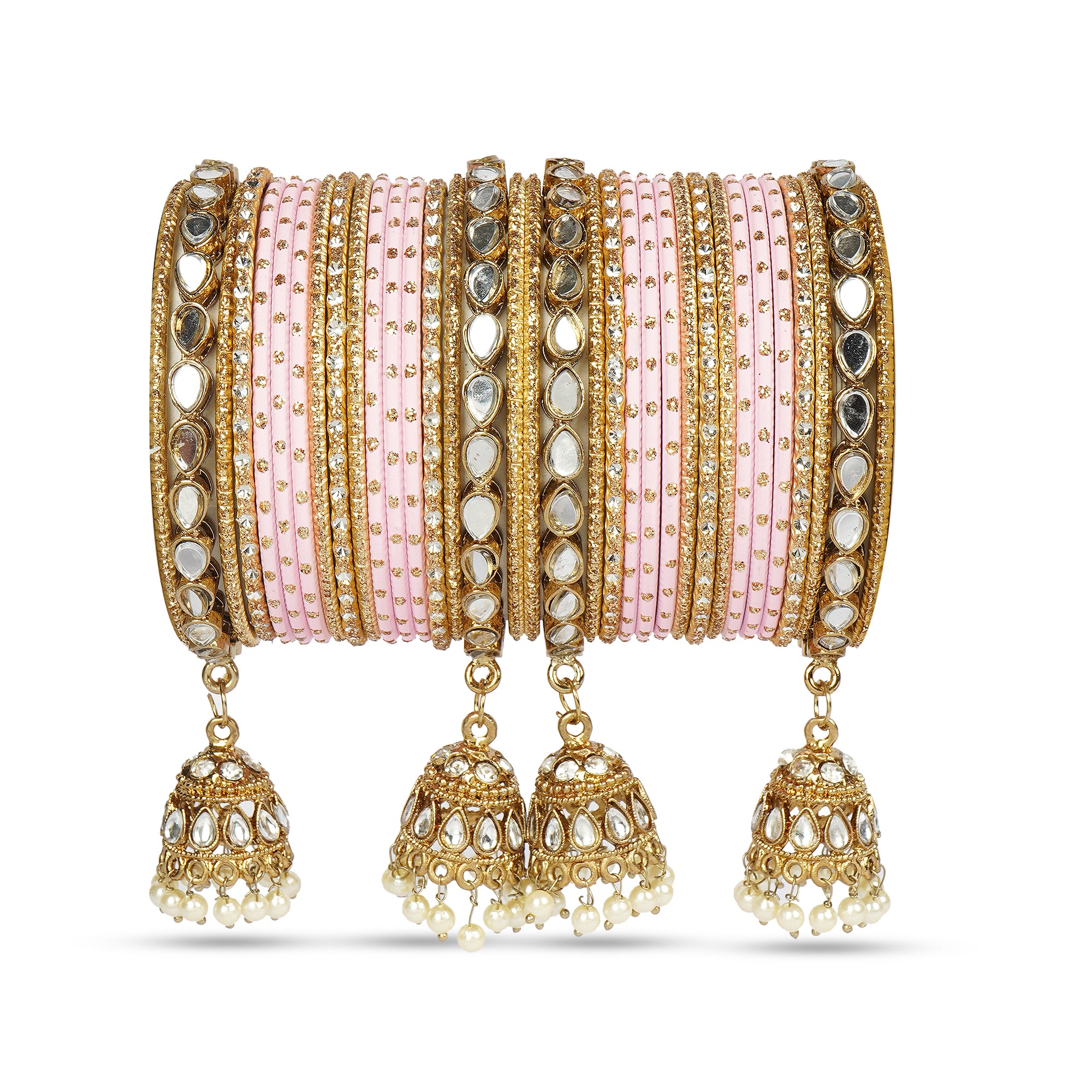 Indian Ethnic Partywear Handmade Bangles – Elegant Jewelry for Women, Perfect for Weddings, Festivals, and Everyday Wear