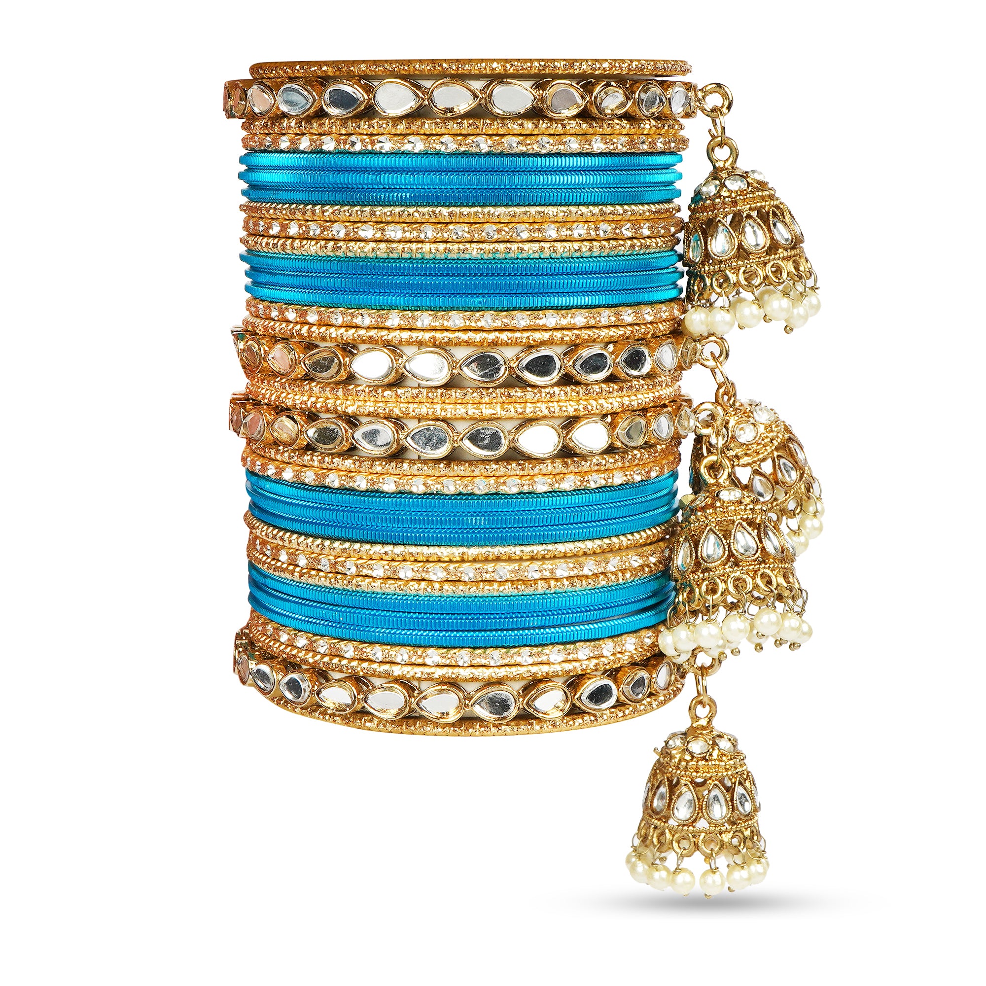 Indian Ethnic Partywear Handmade Bangles – Elegant Jewelry for Women, Perfect for Weddings, Festivals, and Everyday Wear