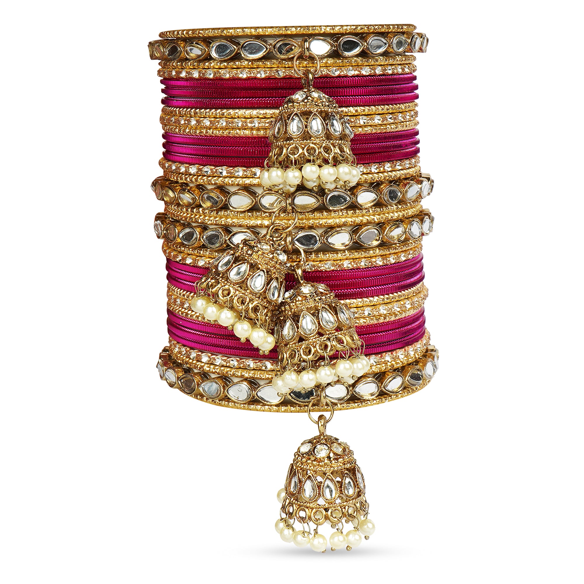 Indian Ethnic Partywear Handmade Bangles – Elegant Jewelry for Women, Perfect for Weddings, Festivals, and Everyday Wear