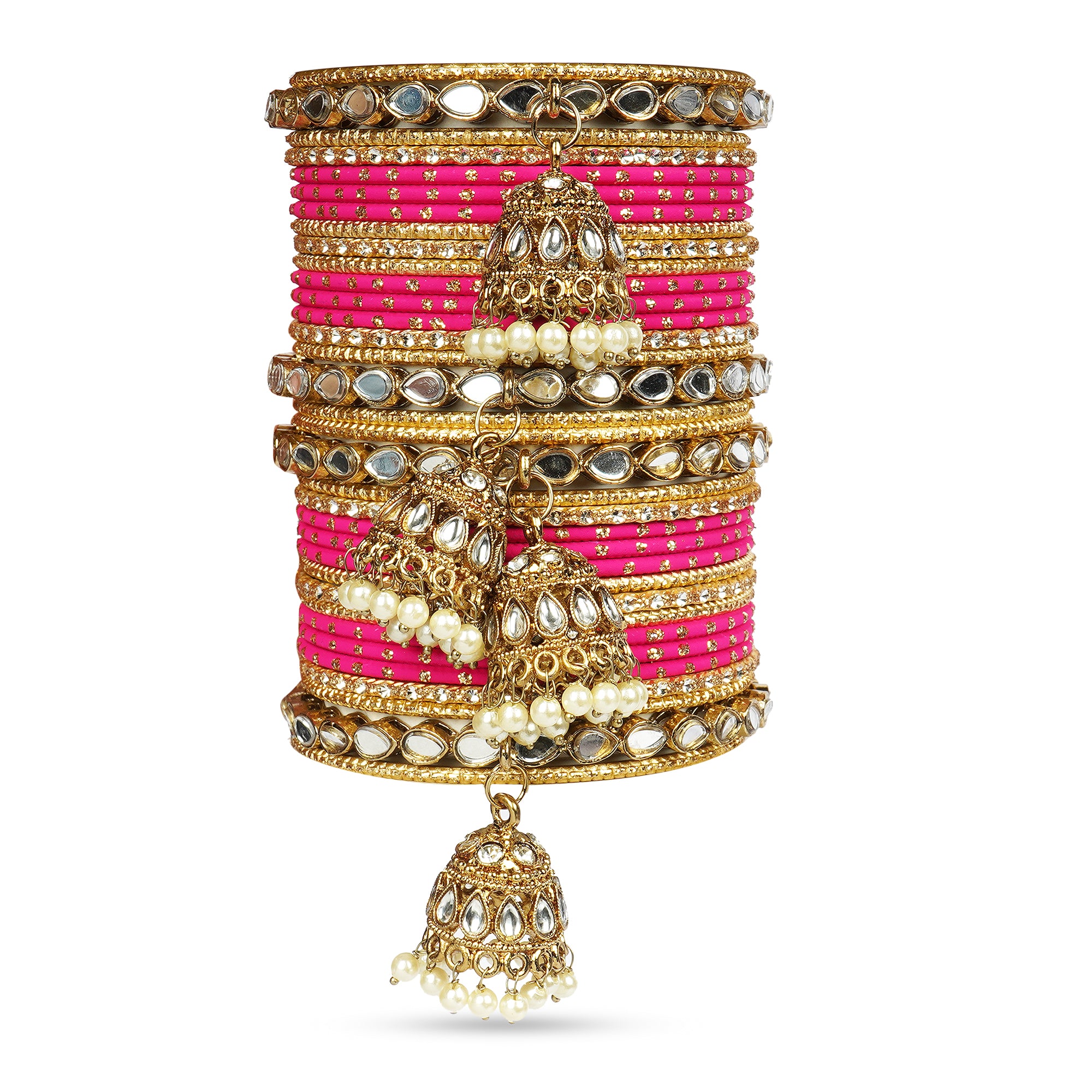 Indian Ethnic Partywear Handmade Bangles – Elegant Jewelry for Women, Perfect for Weddings, Festivals, and Everyday Wear