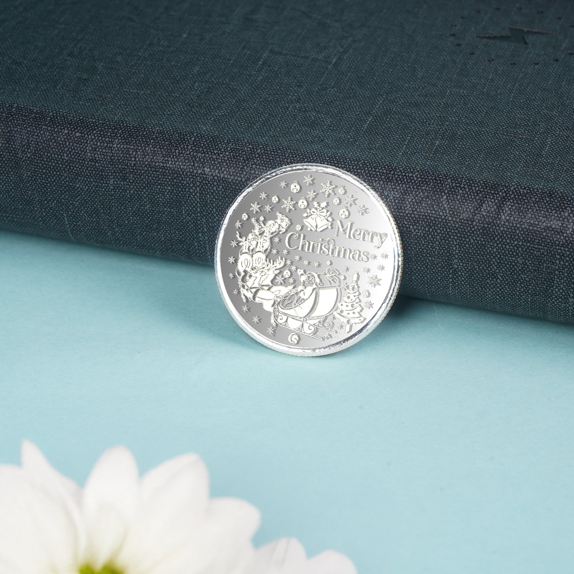 999 silver Merry Christmas 10 grams Coin for Your Loved Ones