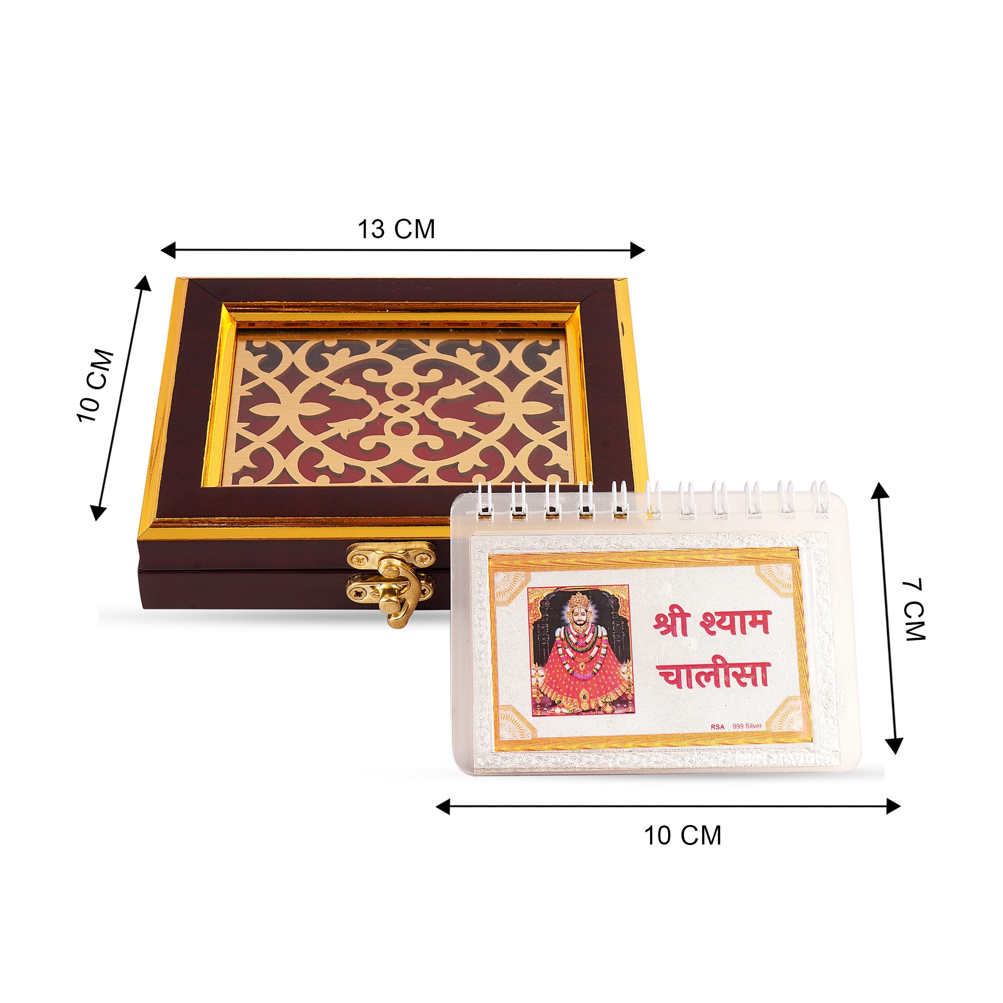 Shri Shyam chalisa/ Khatu Naresh chalisa in 100% pure silver
