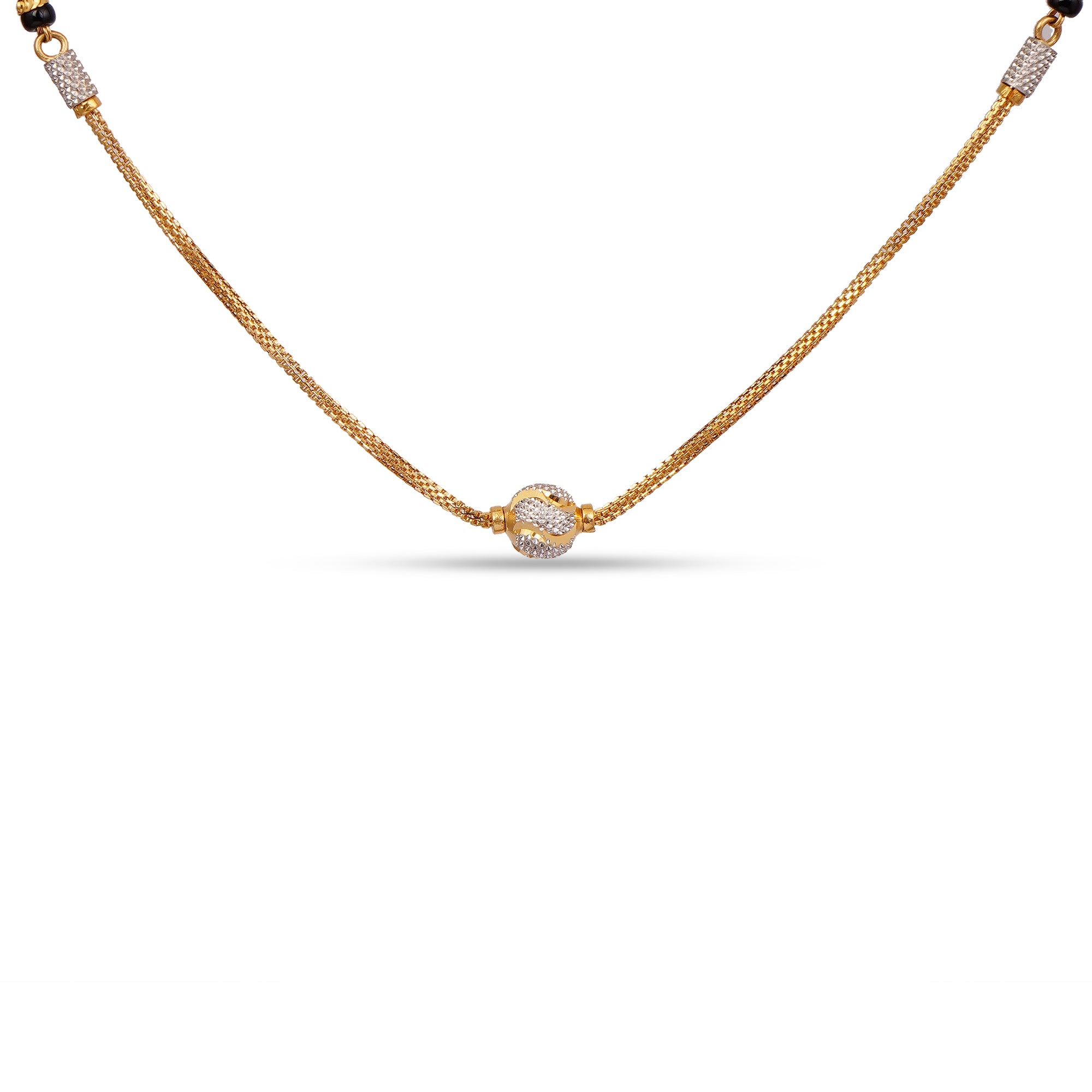 22ct Gold Beautiful Magalsutra Traditional Indian jewellery for Women