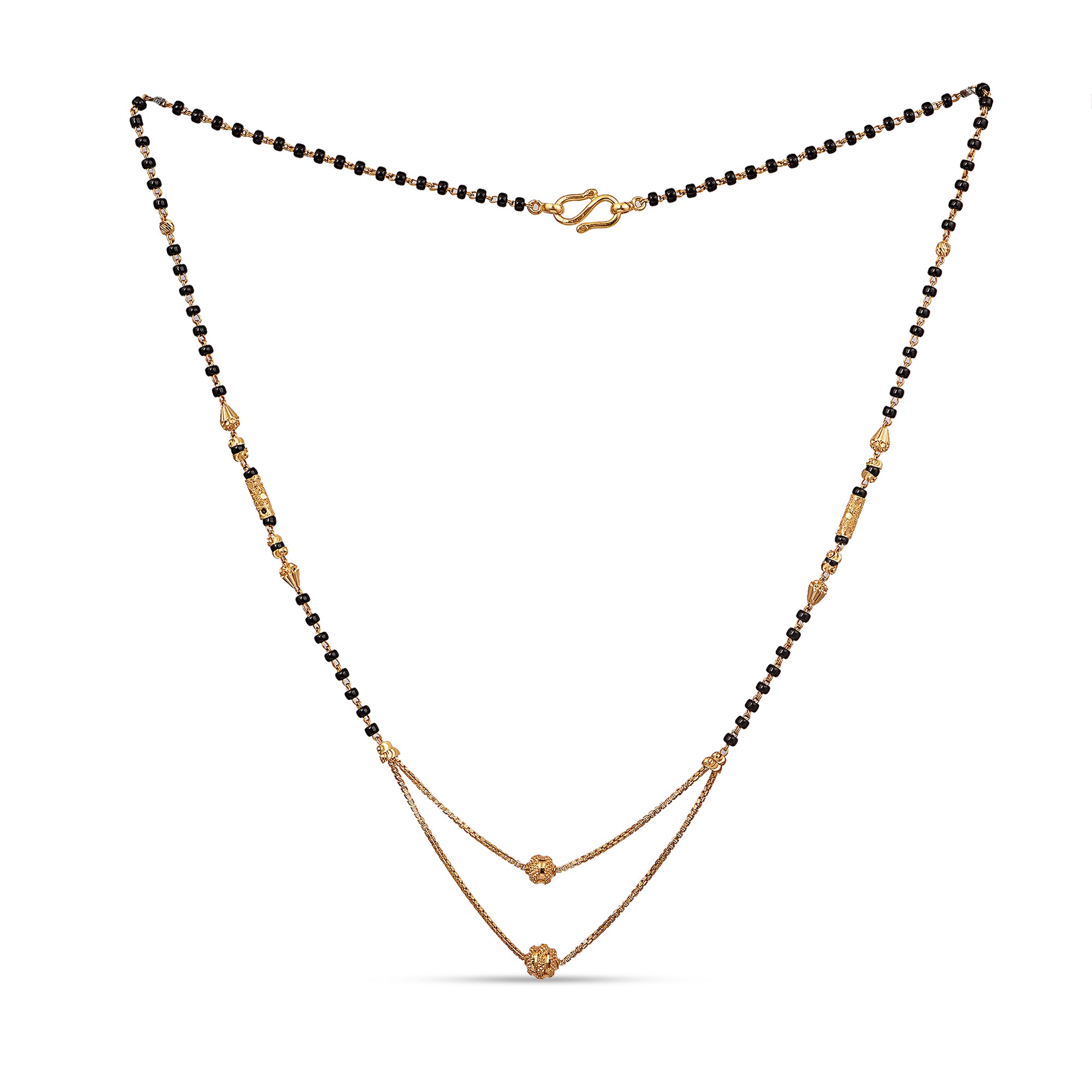 22ct Gold Handmade Mangalsutra, Traditional Indian Necklace for Women