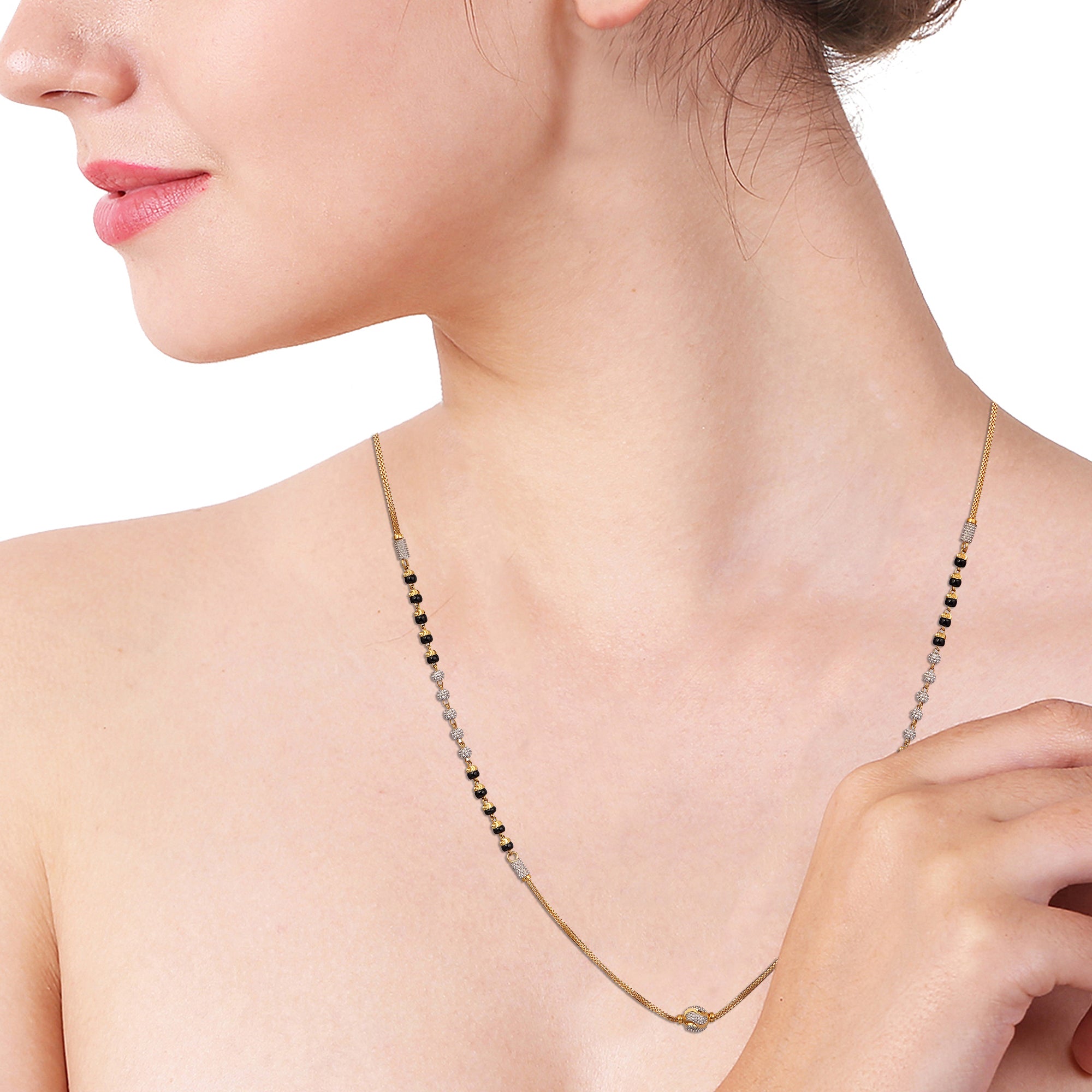 22ct Gold Beautiful Magalsutra Traditional Indian jewellery for Women