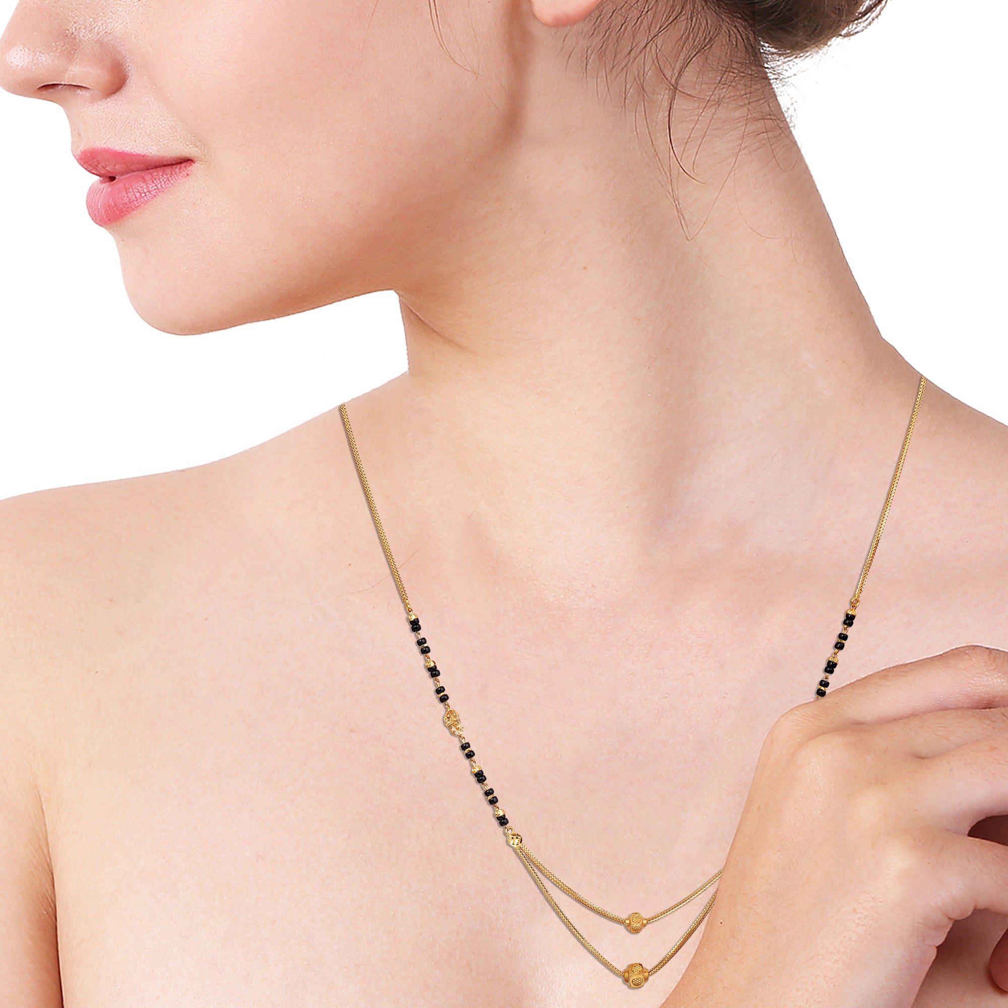 22ct Gold Beautiful Mangalsutra Traditional Indian jewellery for women