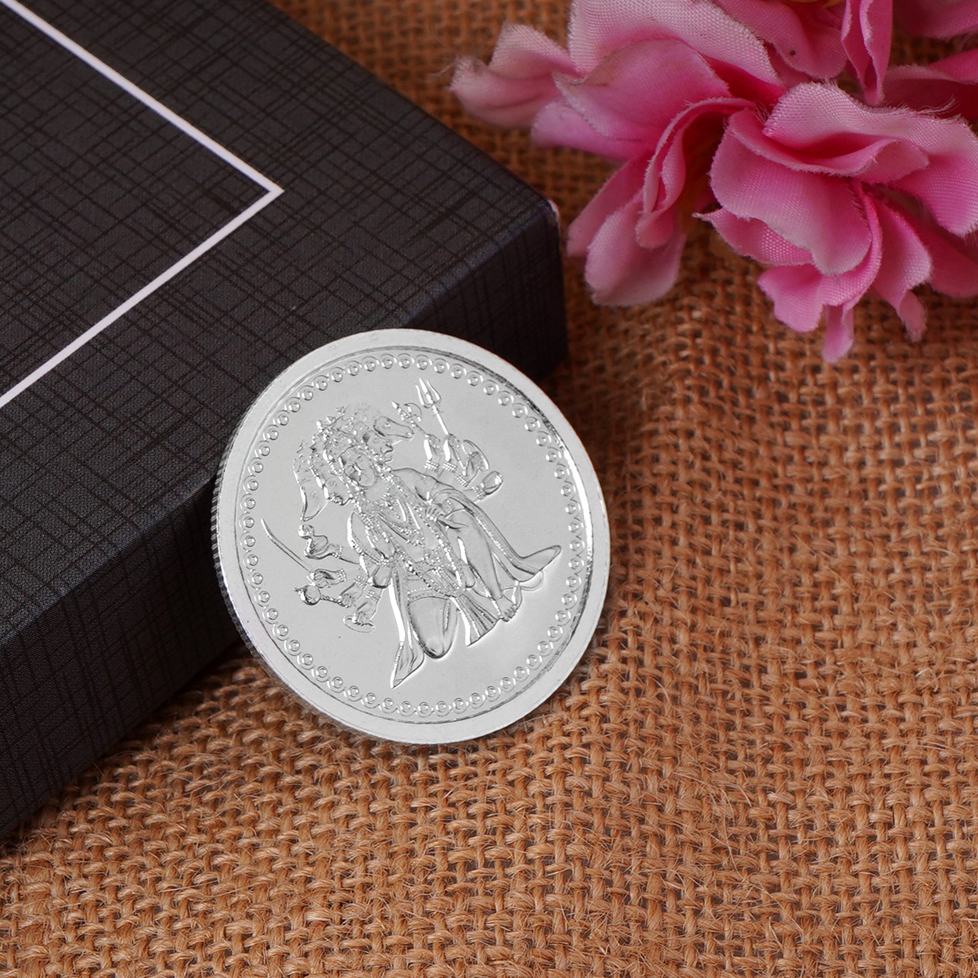 999 silver Panchmukhi Hanuman ji coin