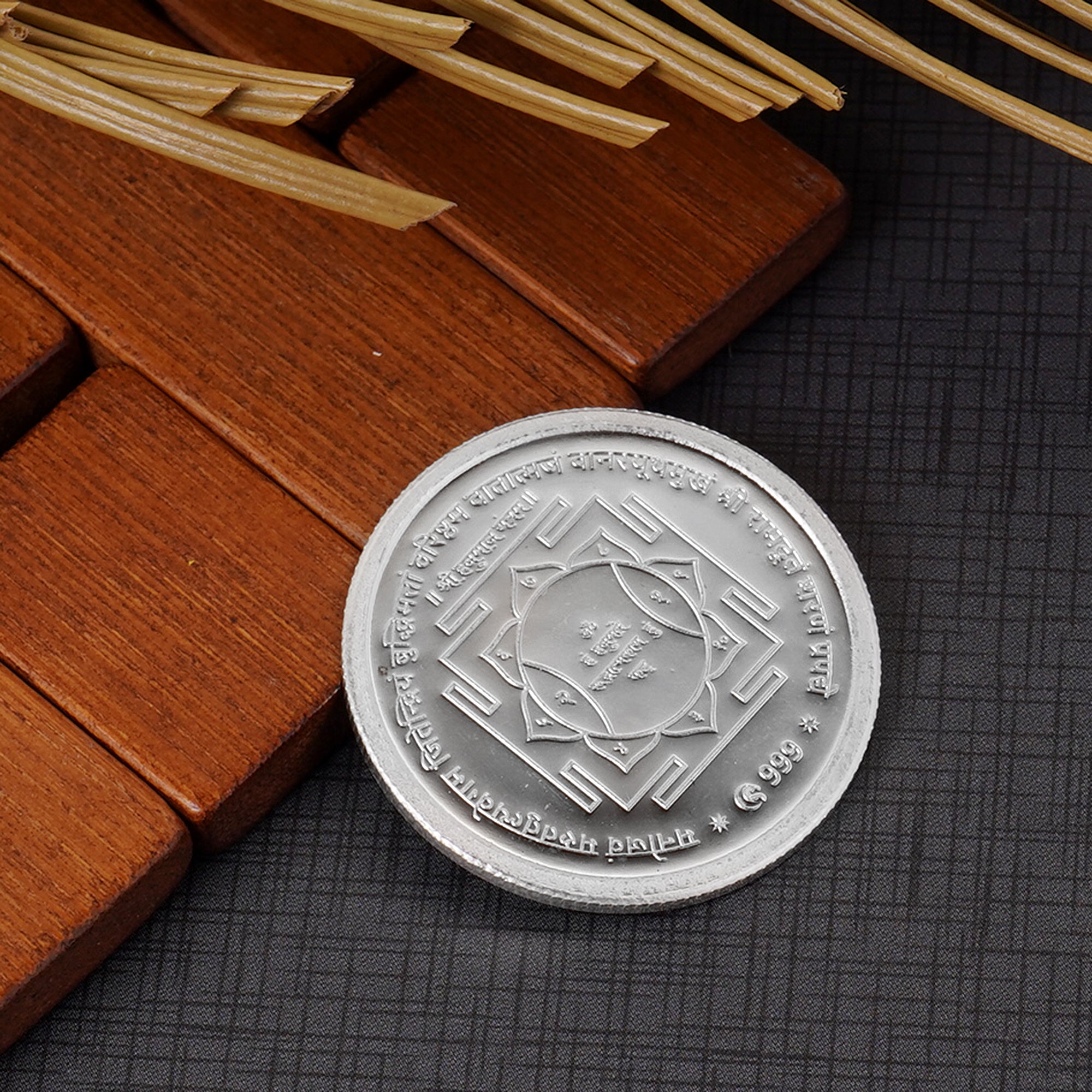 999 silver Panchmukhi Hanuman ji coin