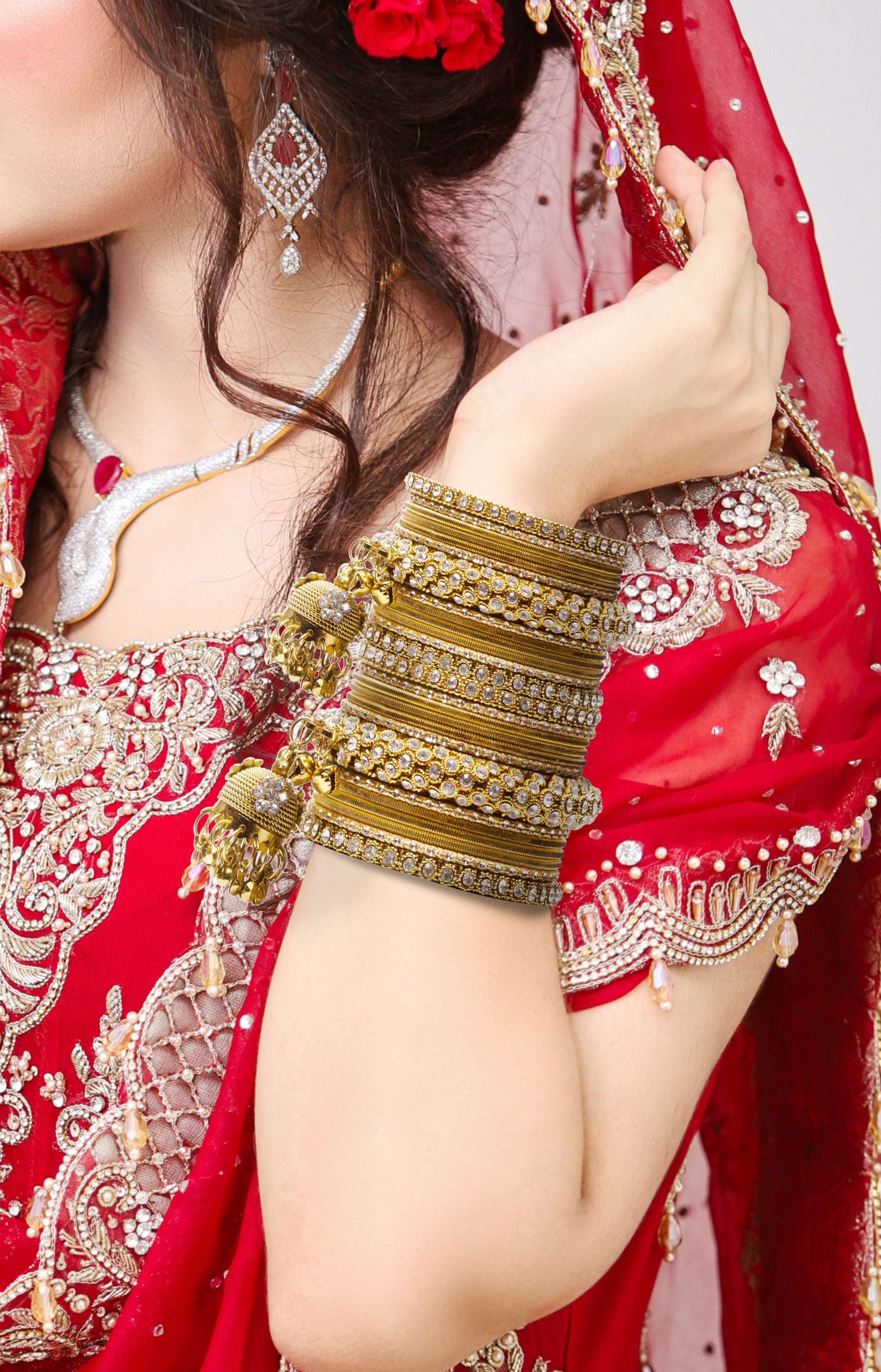 Indian Wedding Bangles Set, Bridal Bangles, Traditional Bangle Set For Women, Lightweight jewllery Bangles Bridesmaid Gift