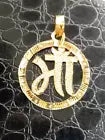 22k 916 Handmade Maa Written Pendant (Best Way to Show Love and Respect)