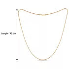 Gold 916 gold handcrafted snake design chain weighing 6.06 gm