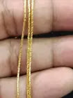 Gold 916 gold handcrafted snake design chain weighing 6.06 gm