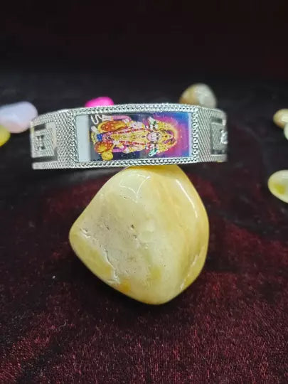 Handcrafted 925 Solid Silver Panchmukhi Hanuman Ji Kada - Personalized Gift for Him or Her