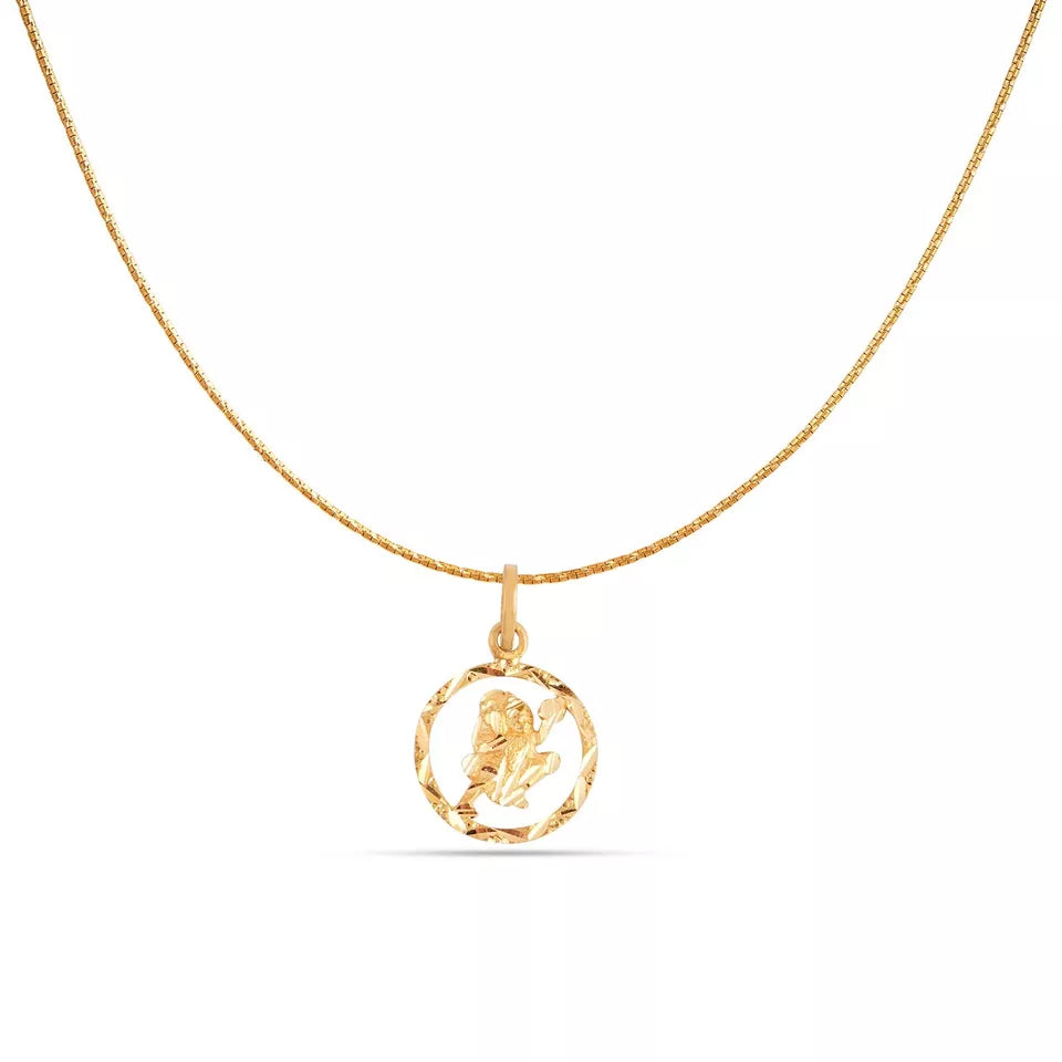 22kt Hanuman Ji Gold Pendent/Locket