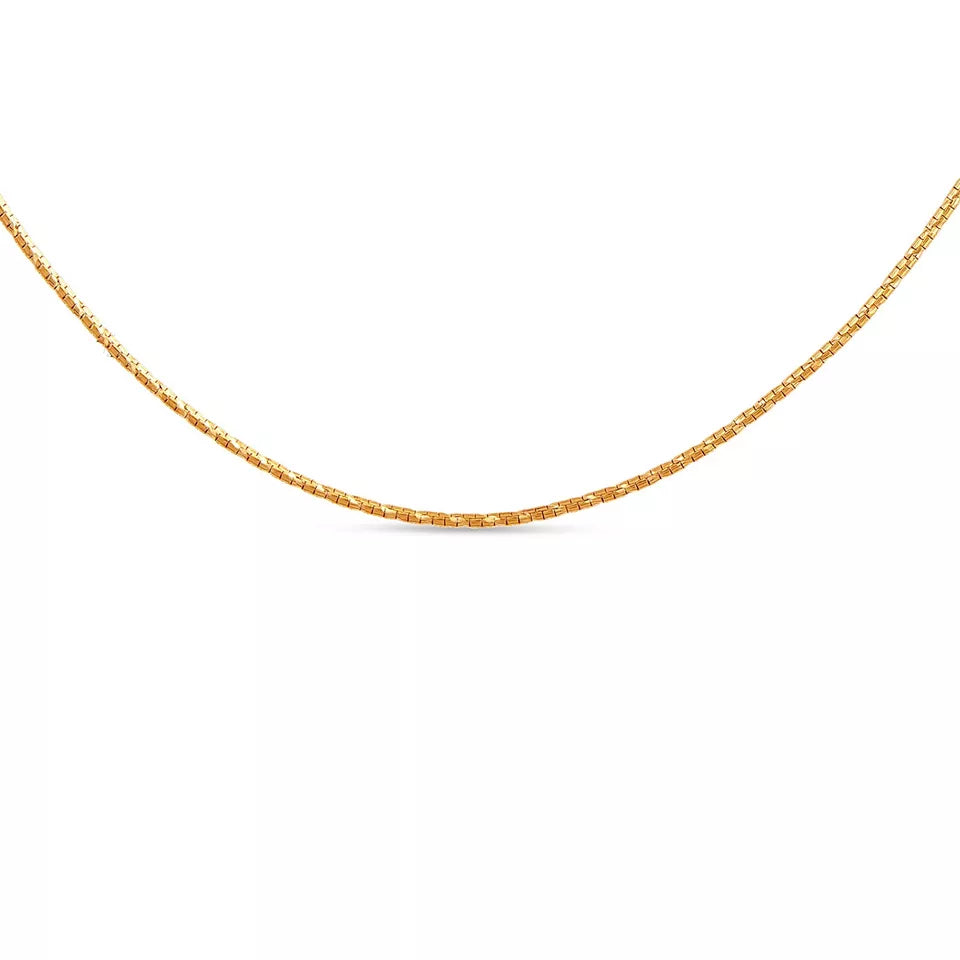 Gold 916 gold handcrafted snake design chain weighing 6.06 gm